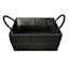 Black Paper Storage Basket, Large