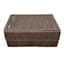 Brown Paper Rope Storage Basket with Lid, Medium