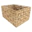 Found & Fable Kai Tall X Weave Rectangle Storage Basket, Large