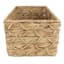 Found & Fable Kai Tall X Weave Rectangle Storage Basket, Medium