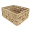 Found & Fable Kai Rectangle X Weave Storage Basket, Medium