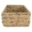 Found & Fable Kai Rectangle X Weave Storage Basket, Medium