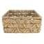 Found & Fable Kai Rectangle X Weave Storage Basket, Medium