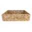 Found & Fable Kai Triple X Twist Under Bed Storage Basket, Medium