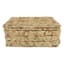 Found & Fable Kai Triple X Twist Lidded Storage Basket, Small
