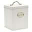Preston White & Silver Canister, Small