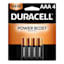 4-Pack Duracell AAA Batteries