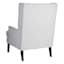 Providence Asher Greek Key Accent Chair, Grey