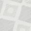 (D586) Arya Grey Diamond Design Washable Area Rug, 8x10