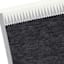 (D587) Found & Fable Arya Black & White Washable Accent Rug, 3x5