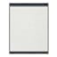 (D587) Found & Fable Arya Black & White Washable Area Rug, 8x10