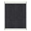 (D587) Found & Fable Arya Black & White Washable Area Rug, 8x10