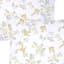 Grace Mitchell 8-Piece White & Purple Garden Floral Comforter Set, Queen