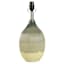Ty Pennington Blue Ceramic Drip Accent Lamp, 16"