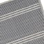 (E467) Honeybloom Terrace Blue Striped Area Rug, 8x10