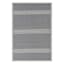 (E467) Honeybloom Terrace Blue Striped Accent Rug, 2x3