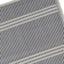 (E467) Honeybloom Terrace Blue Striped Accent Rug, 2x3