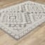 (E475) Tracey Boyd Athens Grey Diamond Design Outdoor Area Rug, 8x10