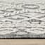 (E475) Tracey Boyd Athens Grey Diamond Design Outdoor Area Rug, 8x10