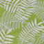 Green Palm Area Rug, 5x7