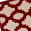 Torino Red Trellis Area Rug, 5x7