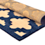 Torino Navy Blue Trellis Area Rug, 5x7