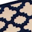 Torino Navy Blue Trellis Area Rug, 5x7