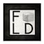 3-Piece Wash, Dry & Fold Canvas Wall Art, 6"