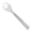 Set of 3 Clear Serving Spoon Set, 4x12.5