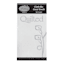 White Quilted Guest Towel