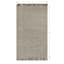 (B685) Tracey Boyd Natural Dunne Fringe Accent Rug, 3x5