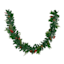 Red Berries & Pinecone Garland, 9'