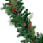 Red Berries & Pinecone Garland, 9'