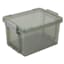 Grey Storage Box with Lid, 2.7l