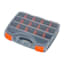 17-Compartment Grey Organizer