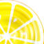 Lemon Print Island Pool Float, 60"