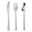 Set of 96 Hammered Silver Cutlery Set