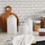 Geneva White Ceramic Canister, Large
