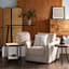 Found & Fable Saffron Cabinet, Natural Mango Wood Finish