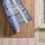 (E459) Ty Pennington Hale Indigo Flatweave Area Rug, 8x10