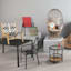 Tracey Boyd Maya Black & White Armless Patio Chair