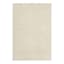(C195) Kodiak Ivory Shag Area Rug, 6x9