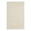 (C195) Kodiak Ivory Shag Accent Rug, 3x5