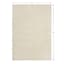 (C195) Kodiak Ivory Shag Area Rug, 5x7