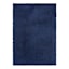 (C194) Kodiak Navy Blue Shag Area Rug, 5x7