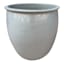 Havana Grey Ceramic Outdoor Planter, Large
