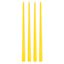 Willow Crossley 4-Pack Yellow Unscented Overdip Taper Candles, 14"
