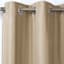Honeybloom Sedgwick Taupe Blackout Curtain Panel, 84"