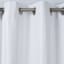 Honeybloom Sedgwick White Blackout Curtain Panel, 84"