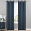 Honeybloom Sedgwick Navy Blue Blackout Curtain Panel, 95"